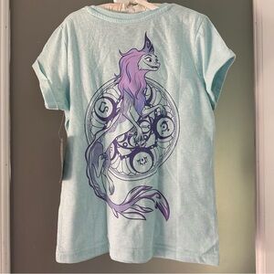 NWT Disney Raya and the Last Dragon Light Blue T-Shirt